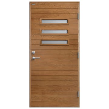 Ytterdörr Diplomat Ingela Träfanér Klarglas