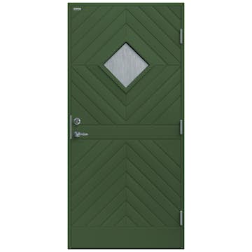 Ytterdörr Diplomat Karin Cotswoldglas