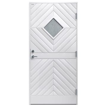 Ytterdörr Diplomat Karin Cotswoldglas