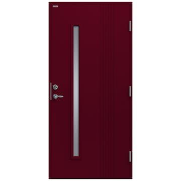 Ytterdörr Diplomat Nathalie Klarglas