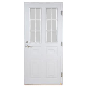 Ytterdörr Leksandsdörren Åsleden Klarglas Eco74 RC2N