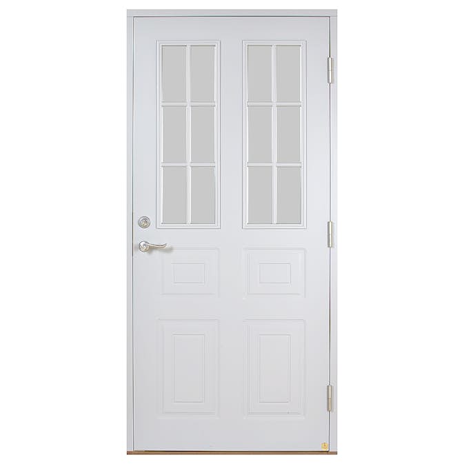 Ytterdörr Leksandsdörren Åsleden Klarglas Eco74 RC2N