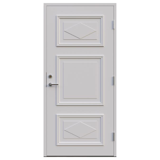 Ytterdörr Leksandsdörren Fornby Eco74 RC2