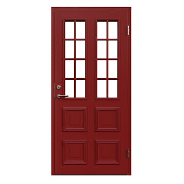 Ytterdörr Leksandsdörren Glasmästeri Glas Eco74 RC2N