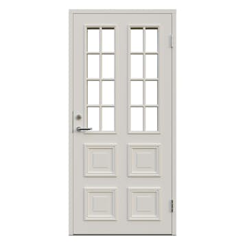 Ytterdörr Leksandsdörren Glasmästeri Glas Eco74 RC2N