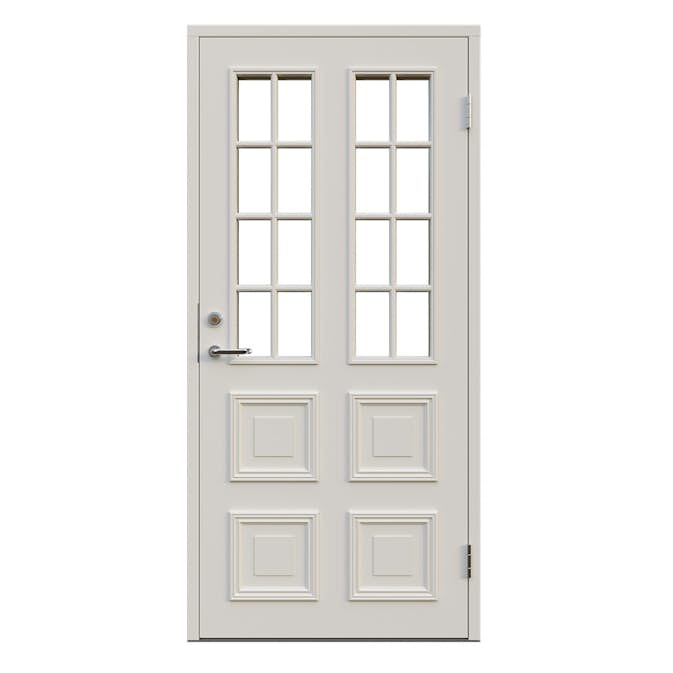 Ytterdörr Leksandsdörren Glasmästeri Glas Eco74 RC2N