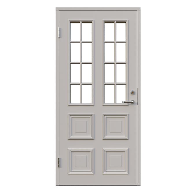 Ytterdörr Leksandsdörren Glasmästeri Glas Eco74 RC2N