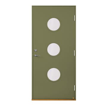 Ytterdörr Leksandsdörren Hästberg Eco74 RC2N