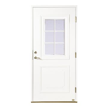 Ytterdörr Leksandsdörren Hjortnäs Glas Eco74 RC2N