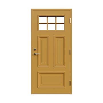 Ytterdörr Leksandsdörren Karlsvarvet Glas Eco74 RC2N