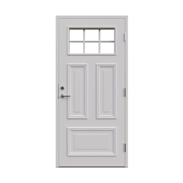 Ytterdörr Leksandsdörren Karlsvarvet Glas Eco74 RC2N