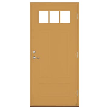 Ytterdörr Leksandsdörren Mon Klarglas Eco74 RC2N