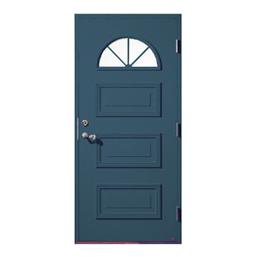 Ytterdörr Leksandsdörren Övermo Glas Eco74 RC2N