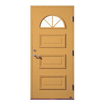 Ytterdörr Leksandsdörren Övermo Glas Eco74 RC2N