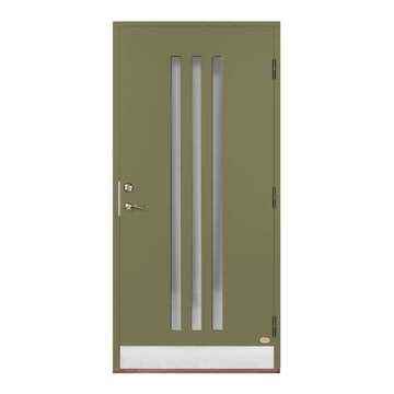 Ytterdörr Leksandsdörren Plintsberg Eco74 RC2N