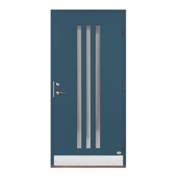 Ytterdörr Leksandsdörren Plintsberg Eco74 RC2N