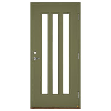 Ytterdörr Leksandsdörren Rexbo Klarglas Eco74 RC2N