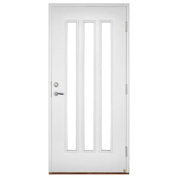 Ytterdörr Leksandsdörren Rexbo Klarglas Eco74 RC2N