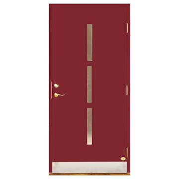 Ytterdörr Leksandsdörren Romma Klarglas Eco74 RC2N