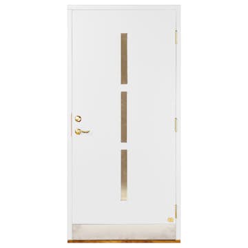 Ytterdörr Leksandsdörren Romma Klarglas Eco74 RC2N