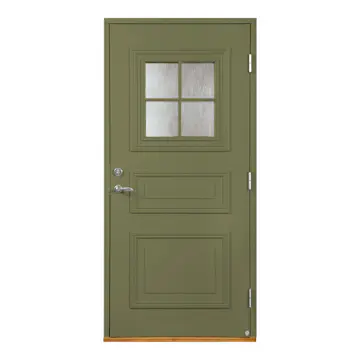 Ytterdörr Leksandsdörren Rönnäs Glas Eco74 RC2N