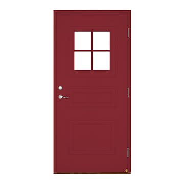 Ytterdörr Leksandsdörren Rosen Glas Eco74 RC2N