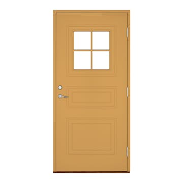 Ytterdörr Leksandsdörren Rosen Glas Eco74 RC2N