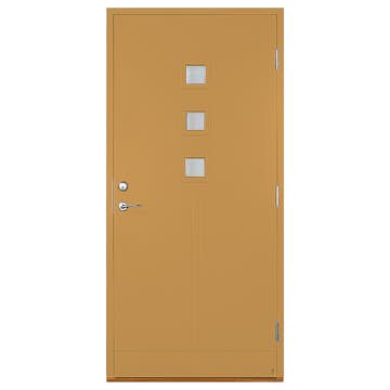 Ytterdörr Leksandsdörren Saltö Klarglas Eco74 RC2N