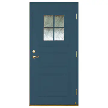 Ytterdörr Leksandsdörren Siljansnäs Klarglas Eco74 RC2N