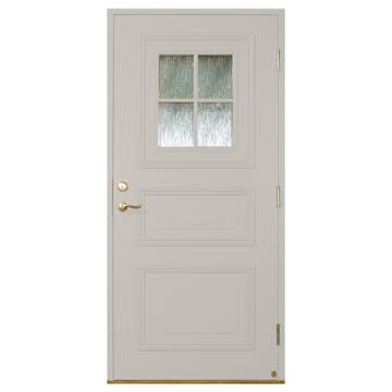 Ytterdörr Leksandsdörren Siljansnäs Klarglas Eco74 RC2N