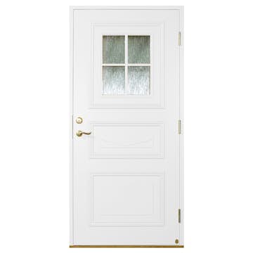 Ytterdörr Leksandsdörren Siljansnäs Klarglas Eco74 RC2N