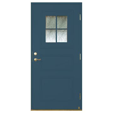 Ytterdörr Leksandsdörren Siljansnäs Klarglas Eco74 RC2N