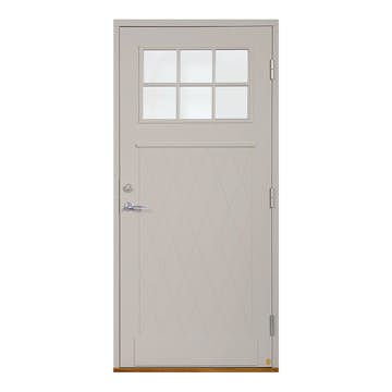 Ytterdörr Leksandsdörren Smedby Eco74 RC2N