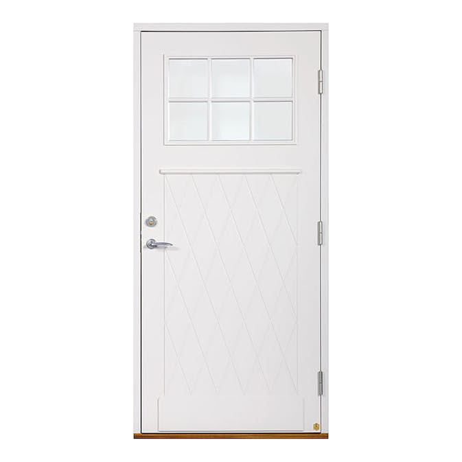 Ytterdörr Leksandsdörren Smedby Eco74 RC2N