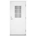 Ytterdörr Leksandsdörren Solberga Glas Classic Lager