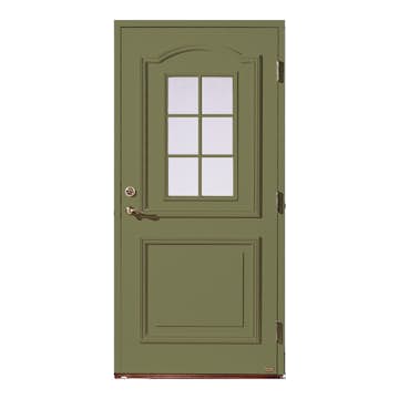 Ytterdörr Leksandsdörren Sollerö Glas Eco74 RC2N