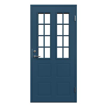 Ytterdörr Leksandsdörren Styrsjöbo Klarglas Eco74 RC2N