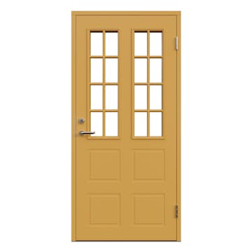 Ytterdörr Leksandsdörren Styrsjöbo Klarglas Eco74 RC2N