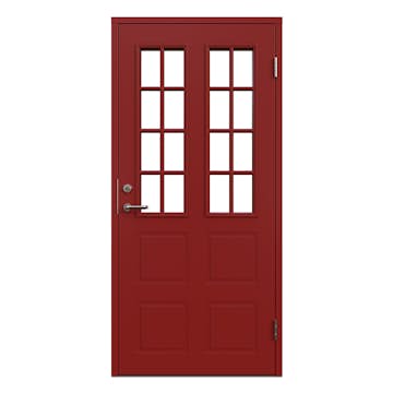 Ytterdörr Leksandsdörren Styrsjöbo Klarglas Eco74 RC2N