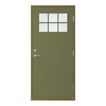 Ytterdörr Leksandsdörren Västannor Eco74 RC2N