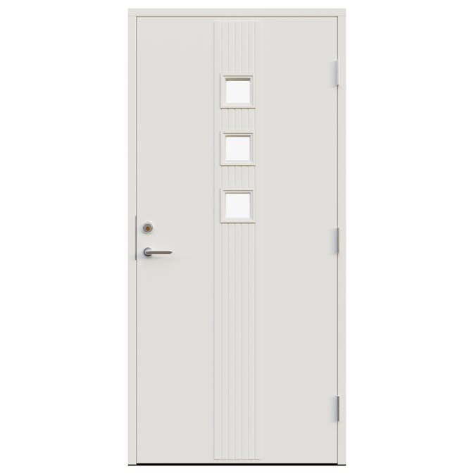 Ytterdörr Leksandsdörren Västberg Eco74 RC2N