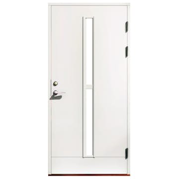 Ytterdörr SnickarPer 10G Venedig Klarglas Vit