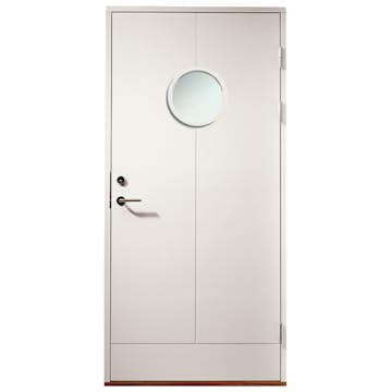 Ytterdörr SnickarPer 9G Helsinki Klarglas Vit