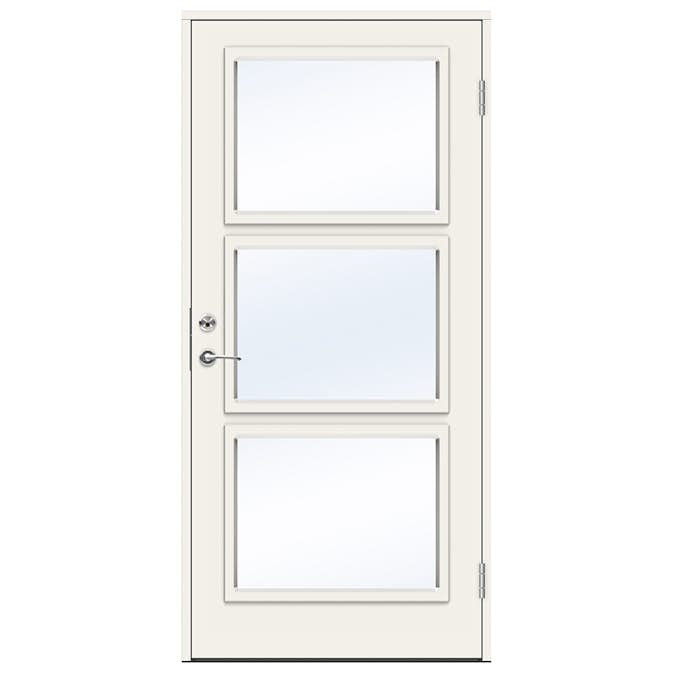 Ytterdörr Swedoor Congo Klarglas
