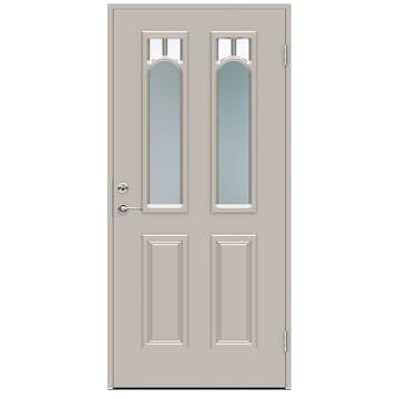 Ytterdörr Swedoor Delius glas
