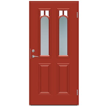 Ytterdörr Swedoor Delius glas