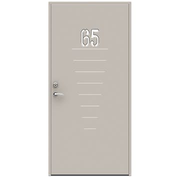 Ytterdörr Swedoor Digits Klarglas