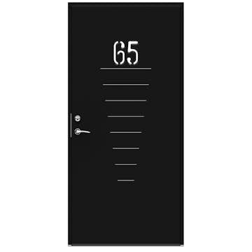 Ytterdörr Swedoor Digits Klarglas