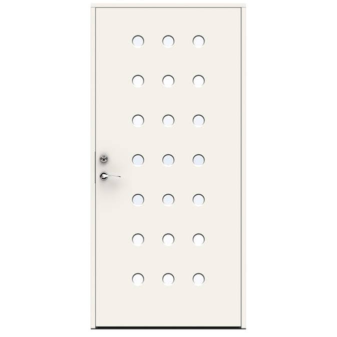 Ytterdörr Swedoor Domino Klarglas