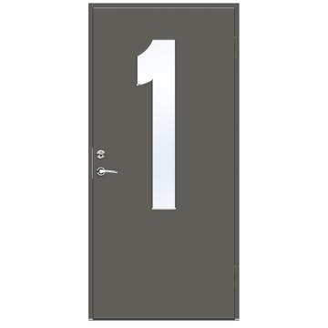 Ytterdörr Swedoor Identity Klarglas